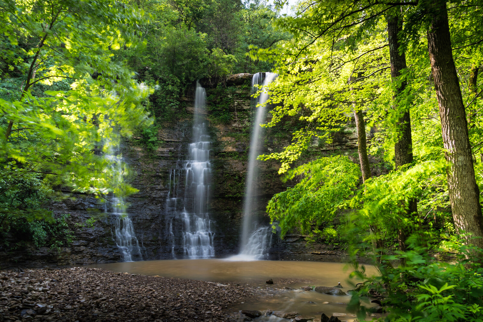 Triple Falls near Sommer House Inn in Jasper Arkansas